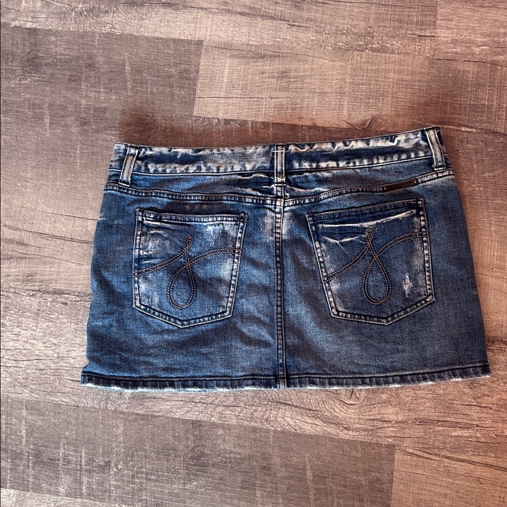 Vintage Juicy Couture denim skirt size 30 like new - Picture 2 of 4